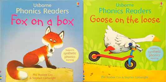 Usborne Phonics Reader Combo Set 13 (2 Books)