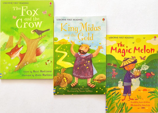 Usborne First Reading Combo Set 8 (3 Books)