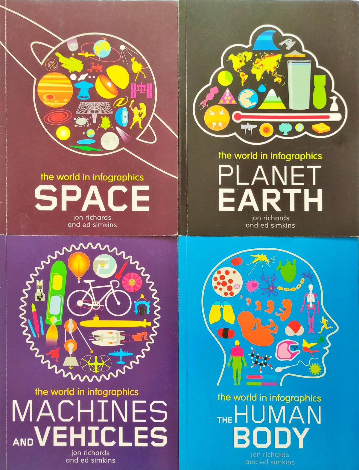 The World of Infographics Combo (4 Books)