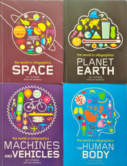 The World of Infographics Combo (4 Books)