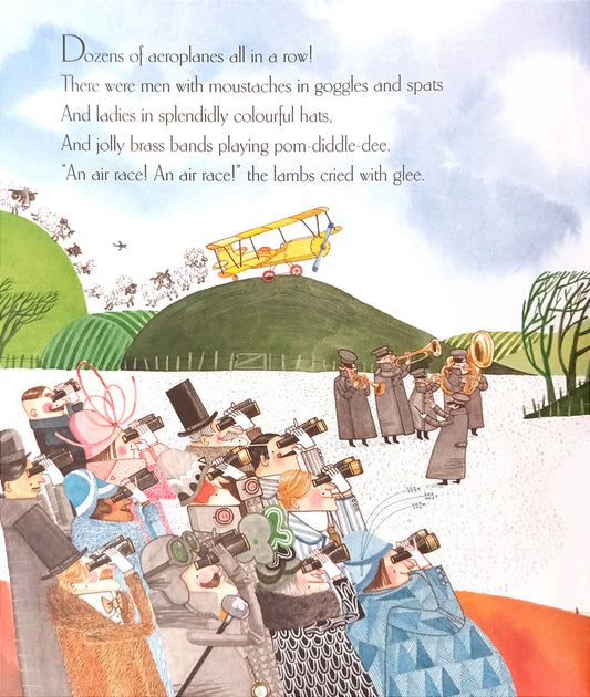 Those Magnificient sheep in their Flying Machine