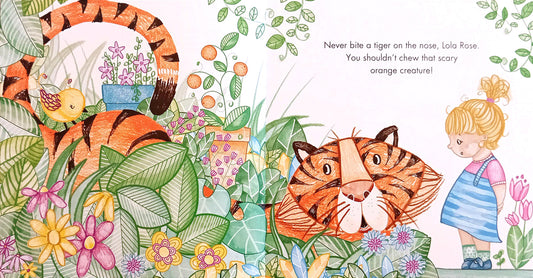 Never bite a tiger on the nose