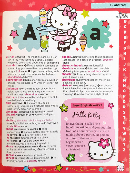 Hello Kitty Dictionary