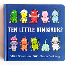 Ten Little Dinosaurs