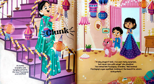 Fizzlepop Lights a Diwali